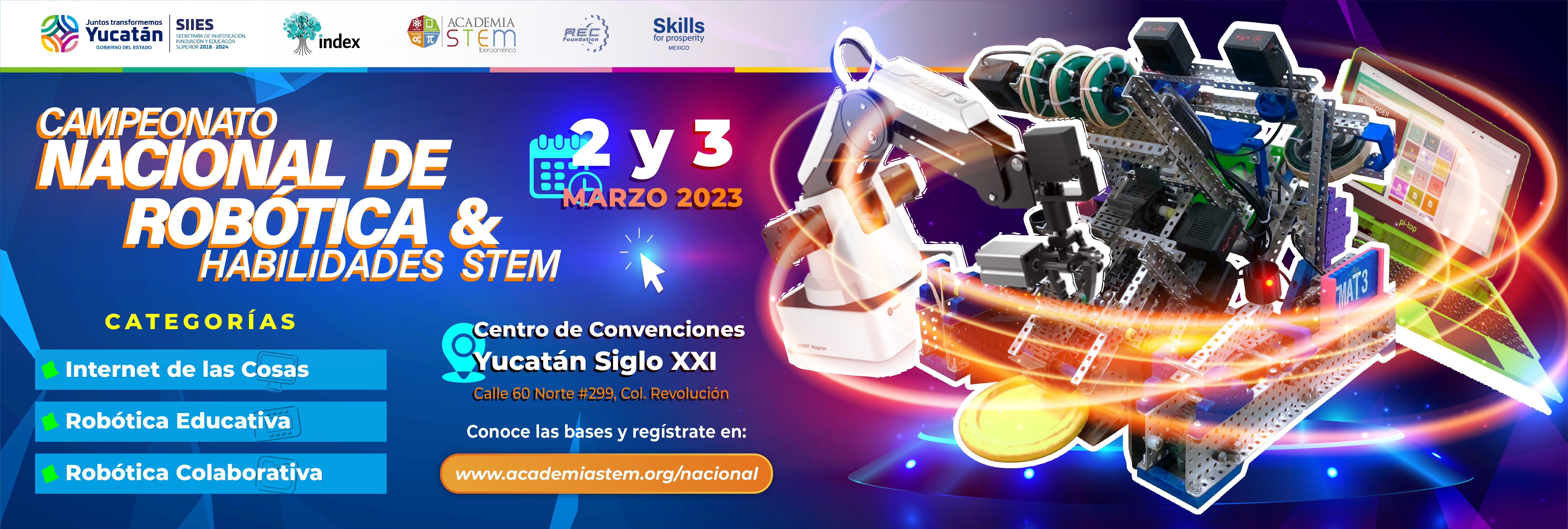 Campeonato Nacional de Robótica y Habilidades STEM 2023
